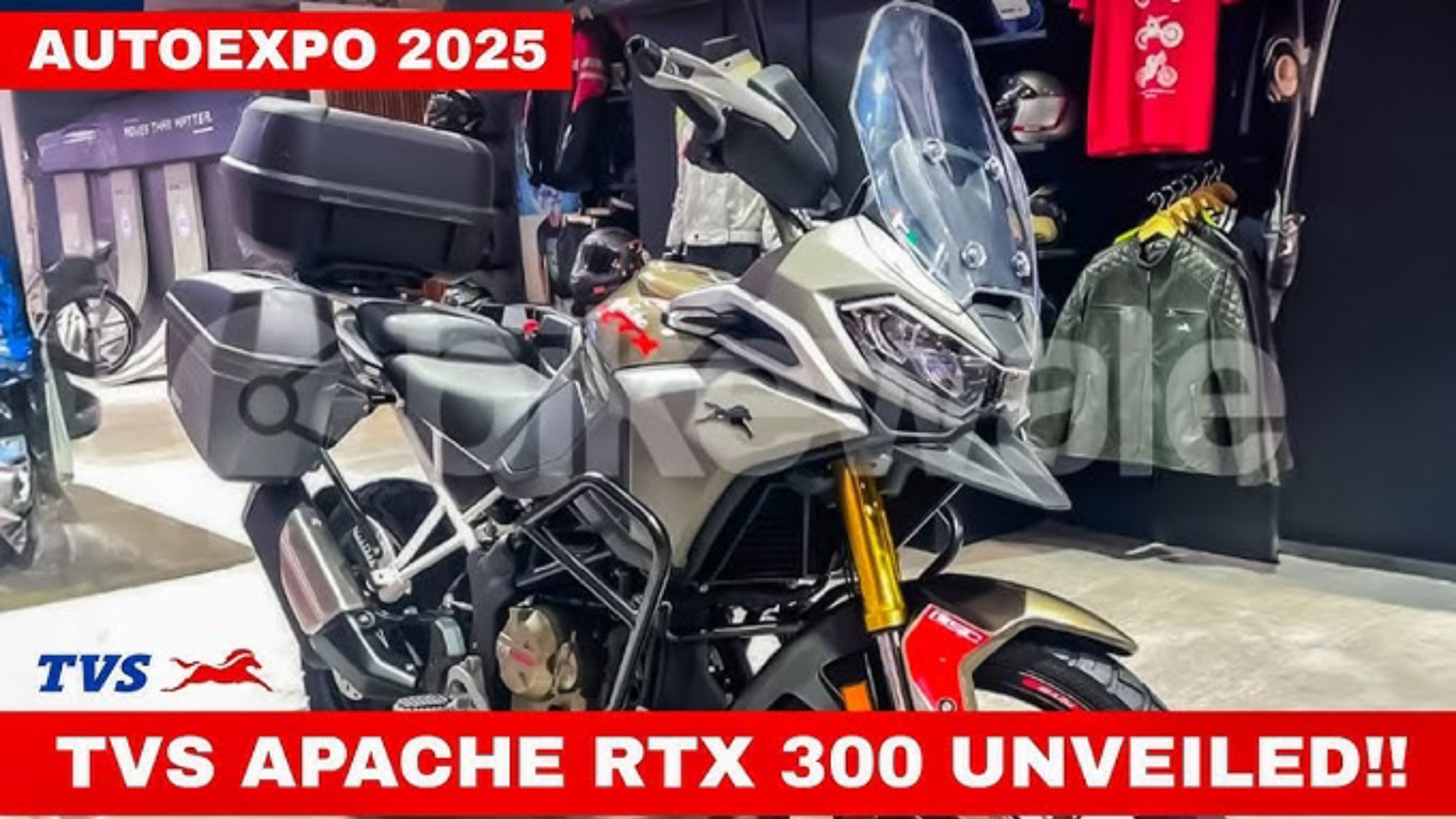 TVS Apache RTX 300 : 299cc इंजन के साथ, KTM और Yamaha को टक्कर देने आ रही है